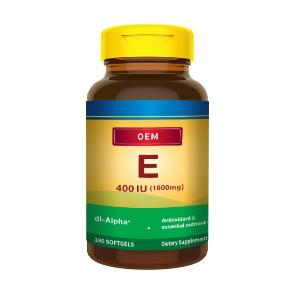Vitamin E Softgels Supplier - OEM 1000iu Immune Skin Cell