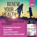 Women Hormone Capsules Factory - OEM Chaste Berry PMS Menstrual