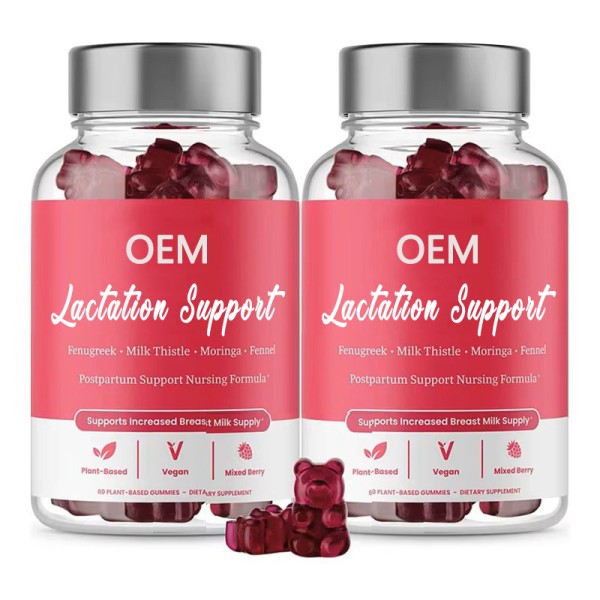 Lactation Gummies Supplier - OEM Fennel Seed Fenugreek Moringa