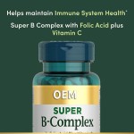 Vitamin B Tablets Supplier - OEM Halal Immune Brain Support