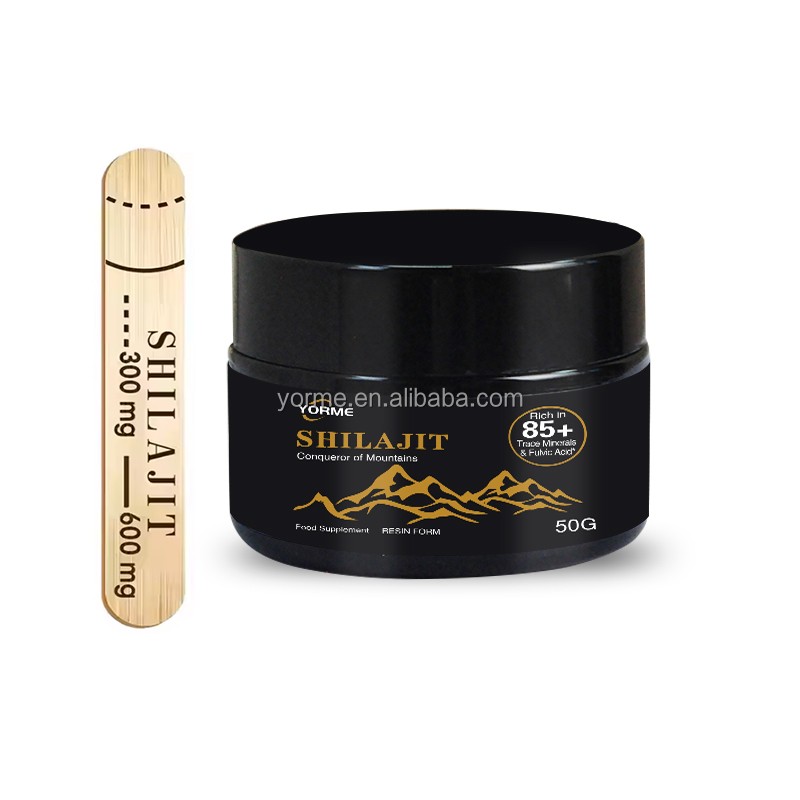 Shilajit Resin Factory - OEM Fulvic Acid Trace Minerals 100 Serving