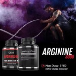 Arginine Tablets Factory - OEM 3000mg Nitric Oxide Heart Immune