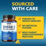 Fish Oil Softgels Factory - OEM Omega 3 Supplement Soft Capsules