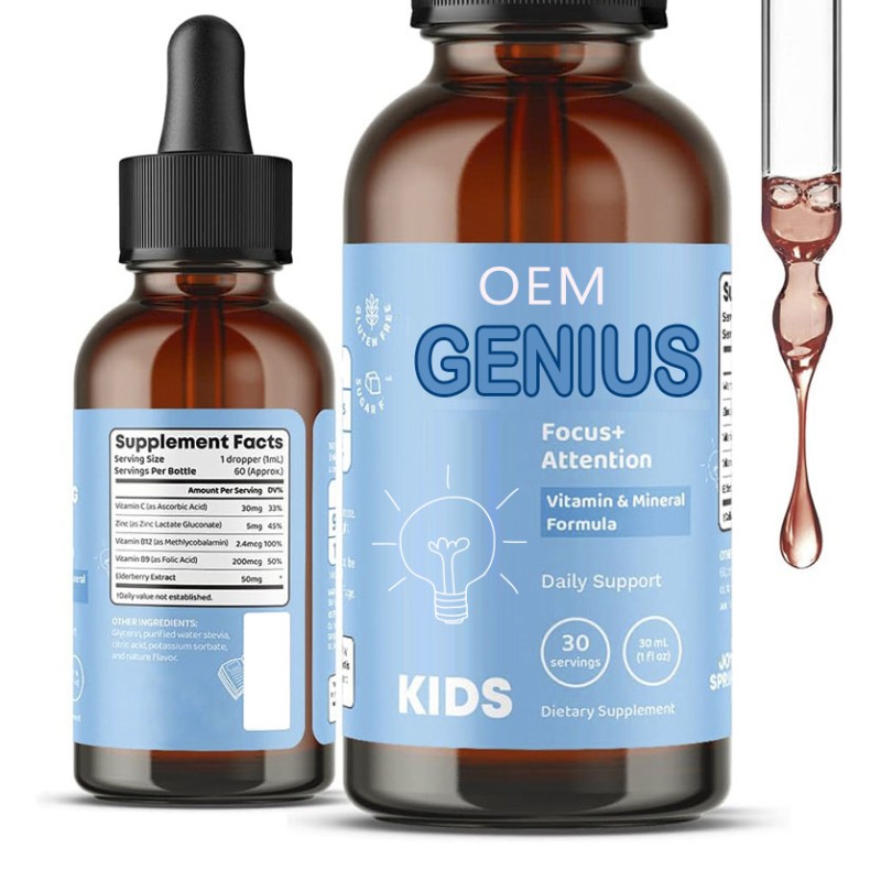 Children's Drops Manufacturer - OEM Cognitive Brain Booster Zinc