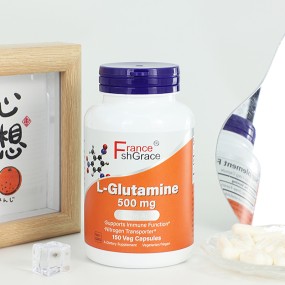 L-Glutamine Capsules Factory - OEM 500mg Nitrogen Transporter Amino Acid