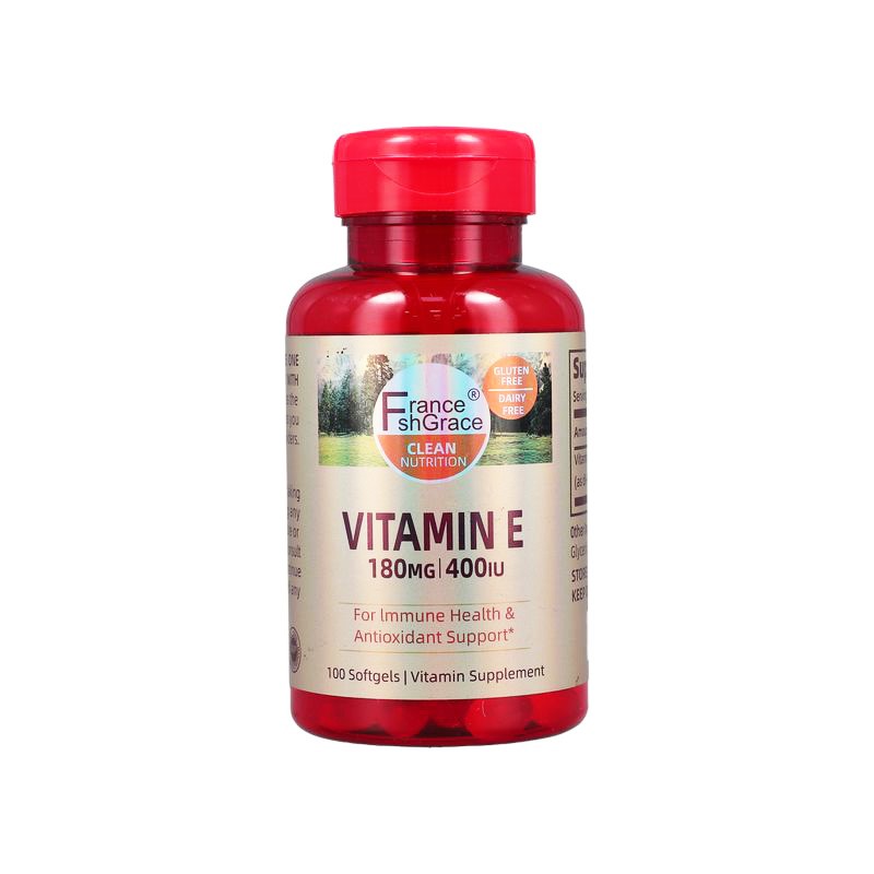 Vitamin E Softgels Manufacturer - OEM 400iu Immune Muscle Function Men Women