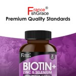 Biotin Zinc Selenium Tablets Supplier - OEM 180 Tablets Hair Growth Glowing Skin