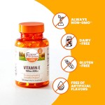 Vitamin E Softgels Supplier - OEM 400iu Immune Support Gluten Free Dairy Free