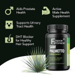 Saw Palmetto Capsules Factory - OEM Prostate Support 60 Capsules Men
