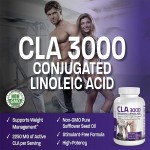 CLA Capsules Factory - OEM 3000 Weight Management Lean Muscle Mass