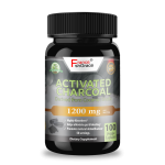 Activated Charcoal Capsules Supplier - OEM 1200mg Healthy Lifestyle 100 Caps