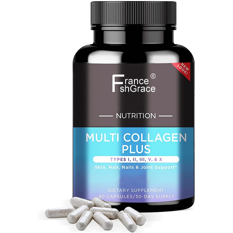 Collagen Plus Pills Factory - OEM Hair Skin Nails Joints Gut Health