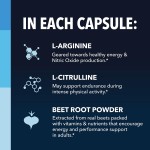 L-Arginine Capsules Supplier - OEM 1000mg Muscle Performance Enhancement
