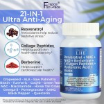 Resveratrol Capsules Factory - OEM NAD Berberine Hyaluronic Acid Biotin