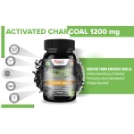 Activated Charcoal Capsules Supplier - OEM 1200mg Healthy Lifestyle 100 Caps