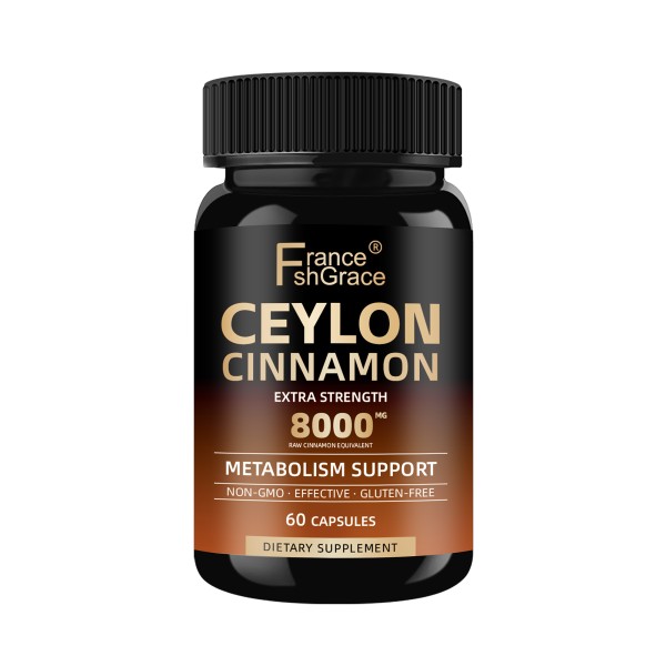 Ceylon Cinnamon Capsules Supplier - OEM 8000mg Organic Energy Heart Support