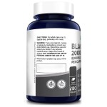 Black Maca Capsules Factory - OEM 180 Capsules Max Strength Pure