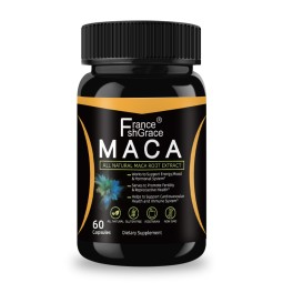 Maca Root Capsules Factory - OEM 750mg Peruvian Extract Vegan Capsules