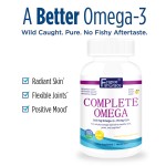 Omega 3 Softgels Factory - OEM Lemon Flavor High Potency EPA DHA Complete