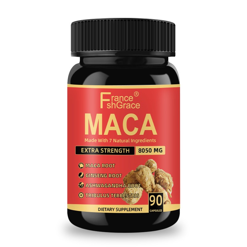 Black Maca Capsules Factory - OEM 90 Veggie Max Strength Organic Men