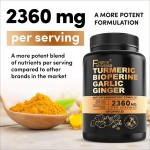 Turmeric Capsules Manufacturer - OEM 120 Capsules Bioperine Anti Inflammatory