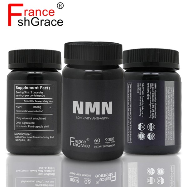 NMN Capsules Supplier - OEM Longevity Anti-Aging 9000mg 60 Capsules