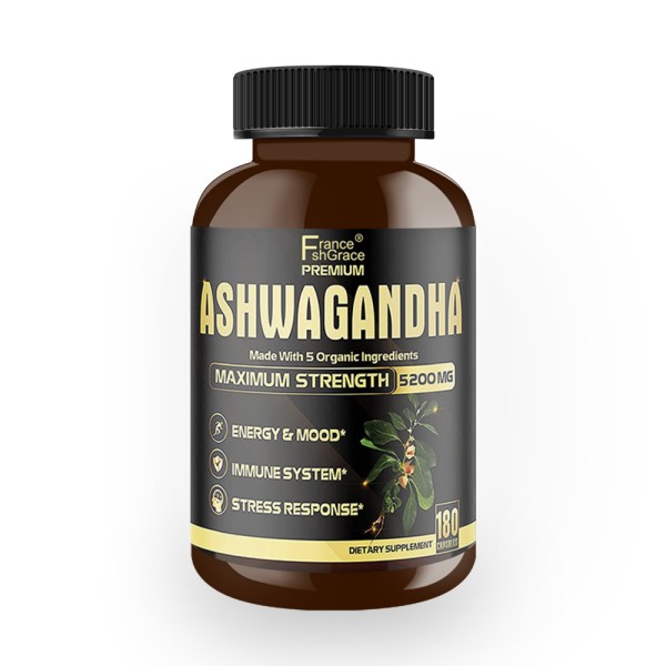 Ashwagandha Capsules Manufacturer - OEM Organic Root Powder Black Pepper Extract