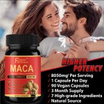 Black Maca Capsules Factory - OEM 90 Veggie Max Strength Organic Men