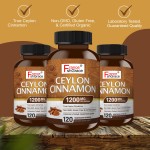 Ceylon Cinnamon Capsules Factory - OEM 1200mg Organic Energy Heart Support