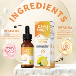 Vitamin D3 K2 Drops Supplier - 60ml Source Factory OEM