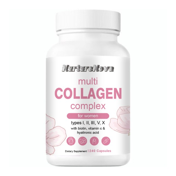 Collagen Capsules Factory - 60 Count Hydrated Acid Biotin