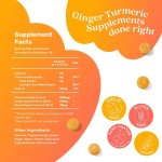 Tumeric Ginger Gummies Manufacturer - Custom Logo Skin Sweet