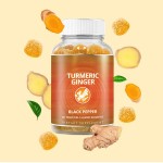 Tumeric Ginger Gummies Manufacturer - Custom Logo Skin Sweet