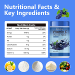 Vitamin C Chewable Tablets Supplier - Blueberry Flavor 1000 Count
