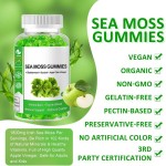 Sea Moss Gummies Manufacturer - 60 Pieces Bottle Factory
