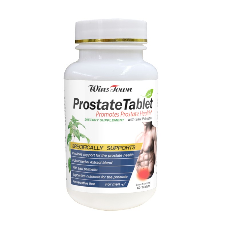Male Prostate Tablets Factory - 60-Pill Bottle Export Ready