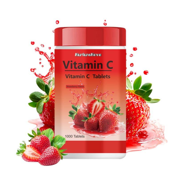 Vitamin C Chewable Tablets Factory - Strawberry Flavor Adult