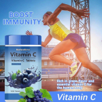 Vitamin C Chewable Tablets Supplier - Blueberry Flavor 1000 Count