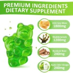 Sea Moss Gummies Manufacturer - 60 Pieces Bottle Factory