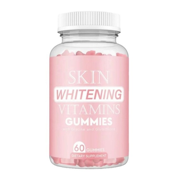 Skin Whitening Gummies Supplier - 60-Piece Custom Design OEM