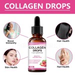 Collagen Drops Supplier - Strawberry Flavor 60ml Oral Liquid