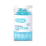 Creatine Gummies Manufacturer - 60-Piece Daily Essential Fruit