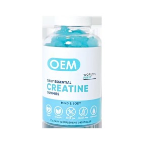 Creatine Gummies Manufacturer - 60-Piece Daily Essential Fruit