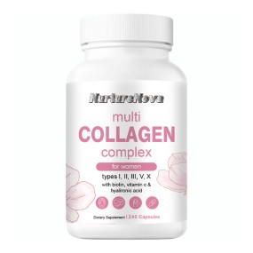 Collagen Protein Supplement Factory - 240-Capsule Women Best-selling