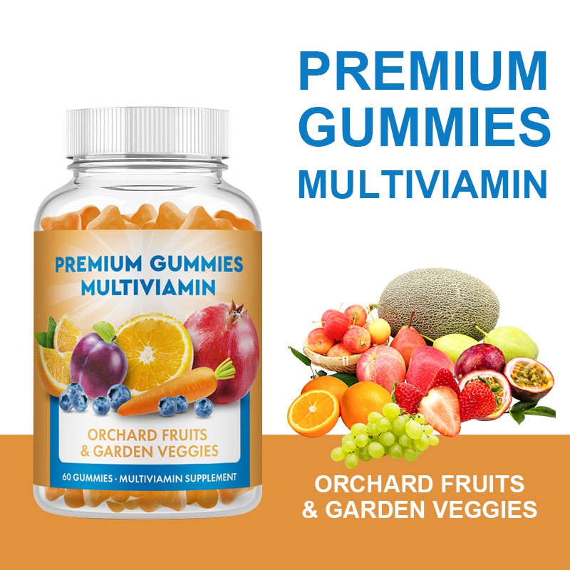 Vitamin Gummies Manufacturer - Orchard Fruits Resealable Pack