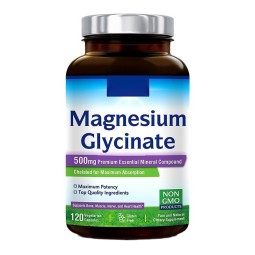 Glycine Magnesium Capsules Manufacturer - 120 Capsules OEM