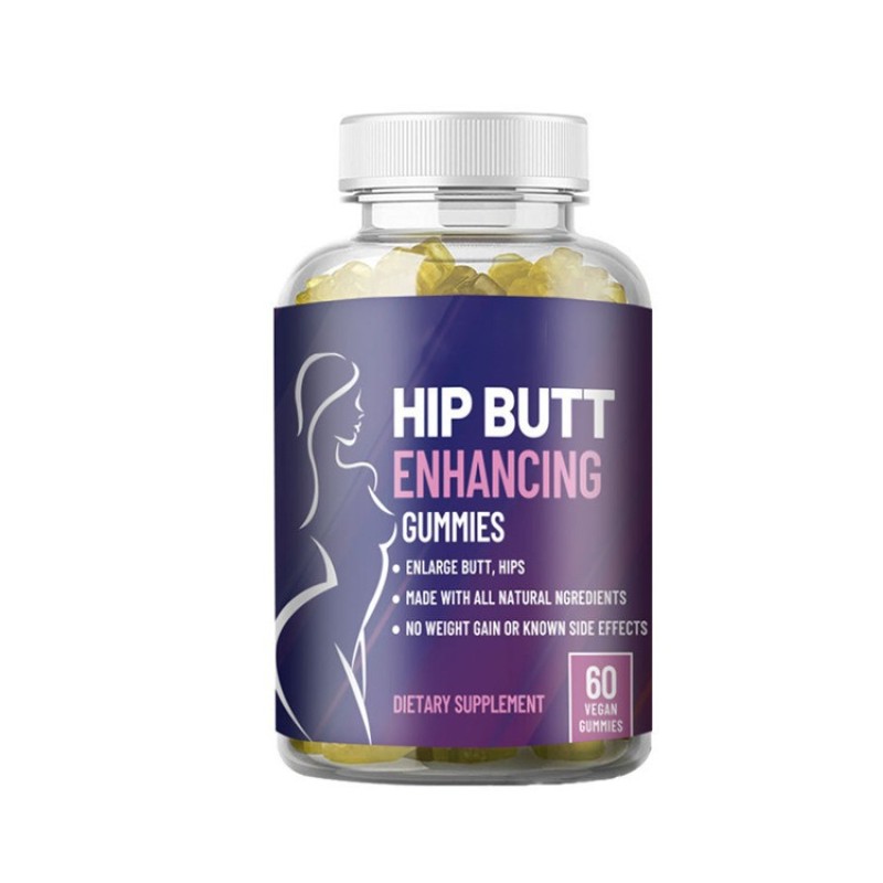 Hip Enhancement Gummies Factory - Custom Logo Sweet Skin