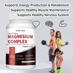 Magnesium Capsules Factory - Muscle Heart Bone Nerve Support