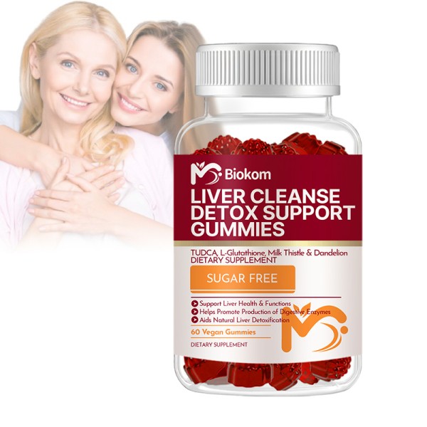 Liver Health Gummy Factory - Milk Thistle Cleanse Detox Repair