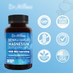Magnesium Capsules Factory - Bone Health Stress Relief Mineral